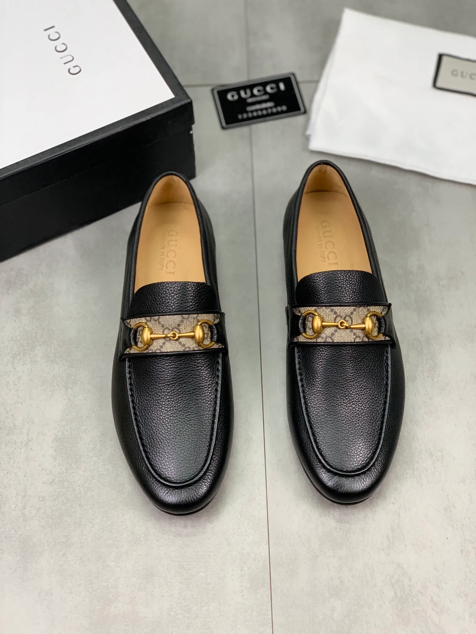Men's men's shoes💰P520💰[New model]🆘Water-dyed cow lining [GUCCI] Gucci leather shoes, top men's purchasing agent, 2022 counter simultaneous sale, top-grade original calfskin imported from Italy ➕ first-layer cowhide lining) original sole provided by the original factory, fine workmanship, impeccable👍 You can enter and exit the counter at will; the real thing is super beautiful Sizes 38 to 44; 3⃣️colors🉑️ to choose from